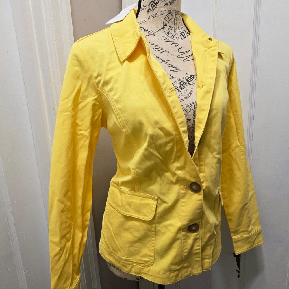 Appleseed's Bright Yellow Suit Jacket
